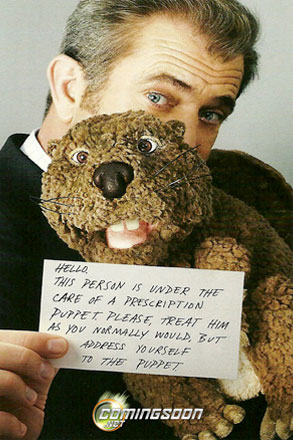 Mel Gibson, The Beaver Poster Mel Gibson, The Beaver Poster